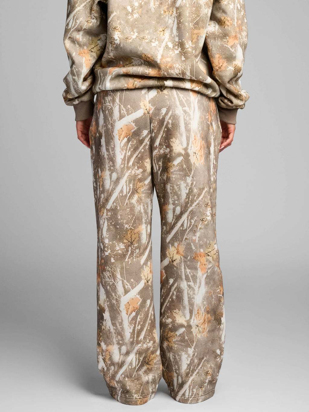 Camo Straight Leg Sweatpants - Pre Order
