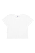 Carmen Mesh Cropped Tee