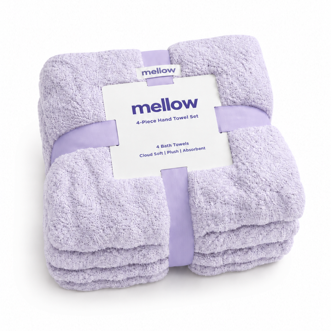 Bubble Hand Towels (4-Pack)
